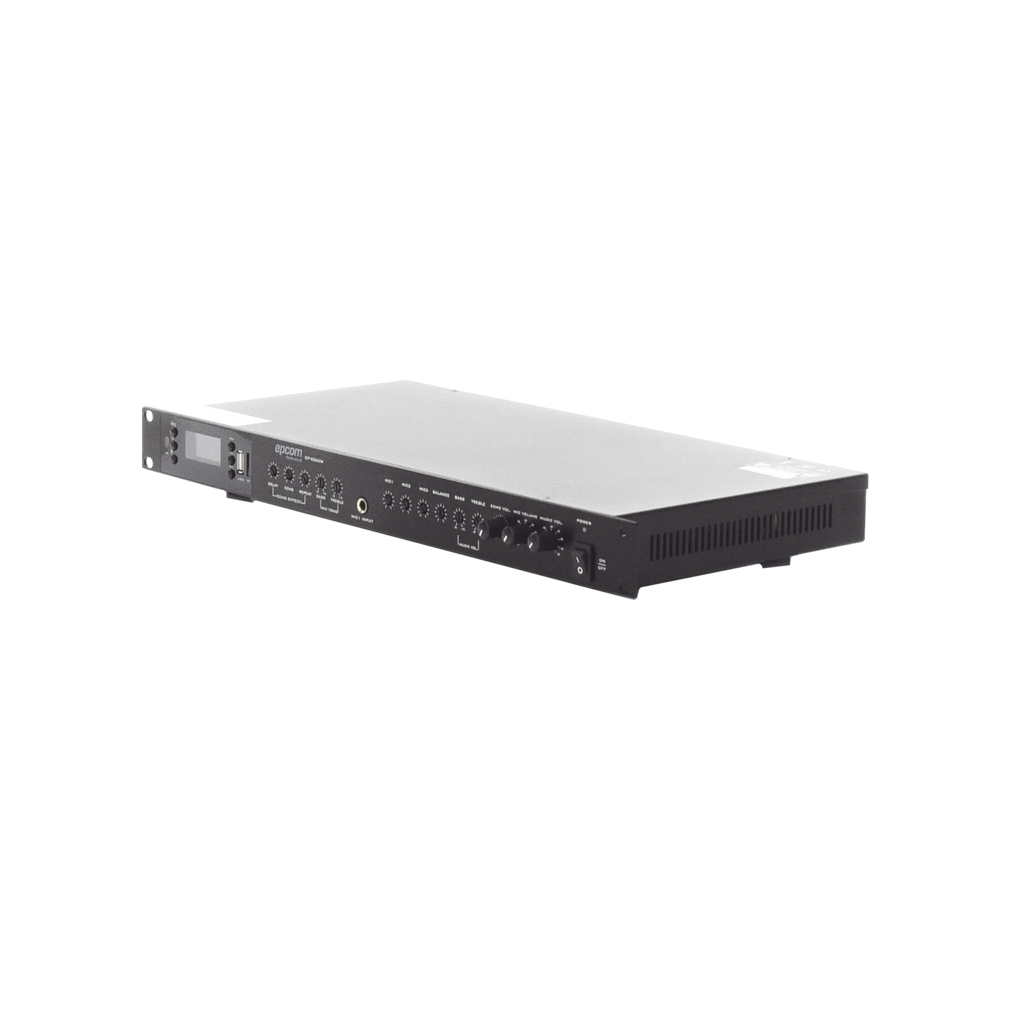Amplificador de Audio | 2 x 60W | Baja Impedancia 4 - 8Ω | Reproductor Bluetooth, USB, SD | Efectos Integrados Delay, Echo, Repeat EPCOM PROAUDIO - Imagen 3