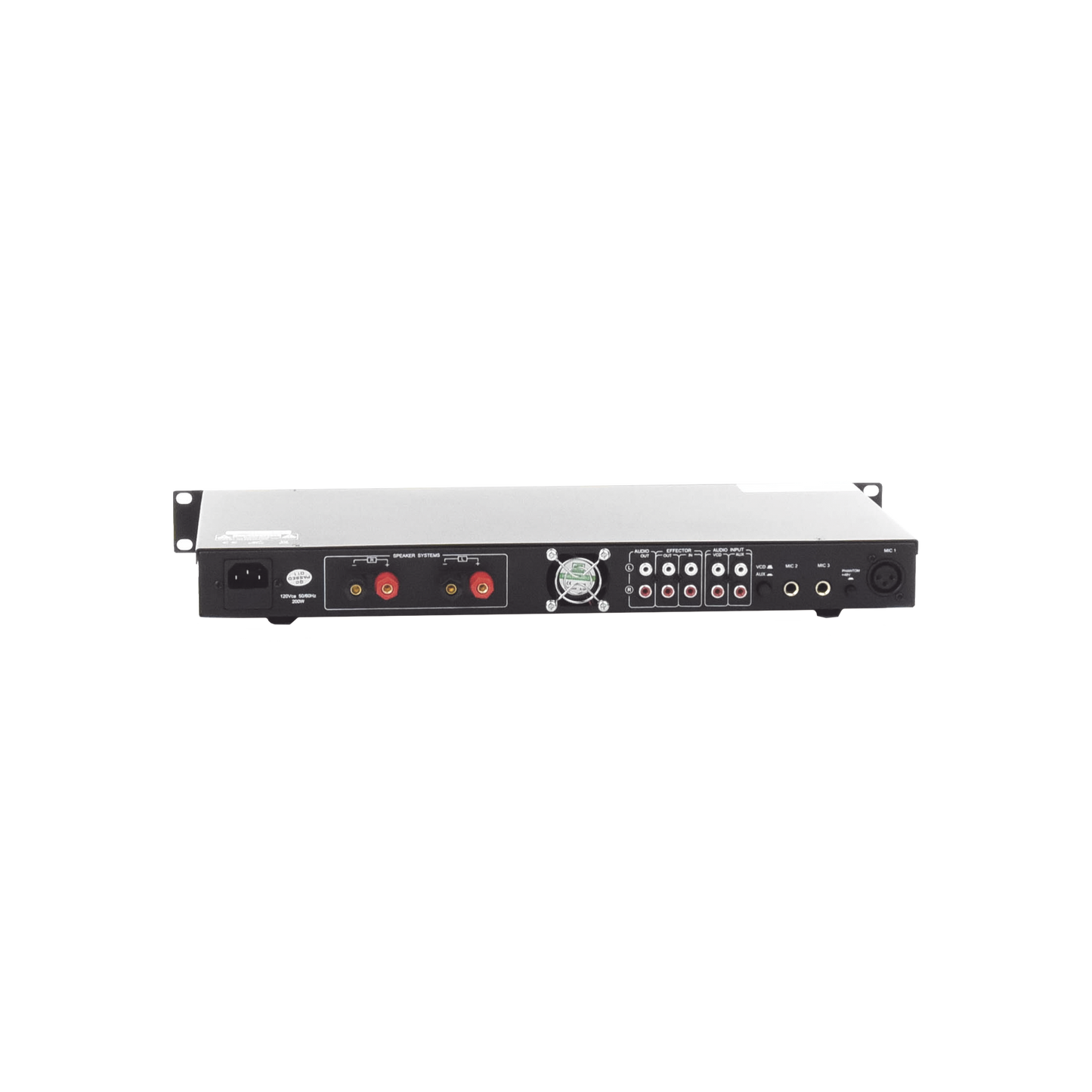 Amplificador de Audio | 2 x 60W | Baja Impedancia 4 - 8Ω | Reproductor Bluetooth, USB, SD | Efectos Integrados Delay, Echo, Repeat EPCOM PROAUDIO - Imagen 4