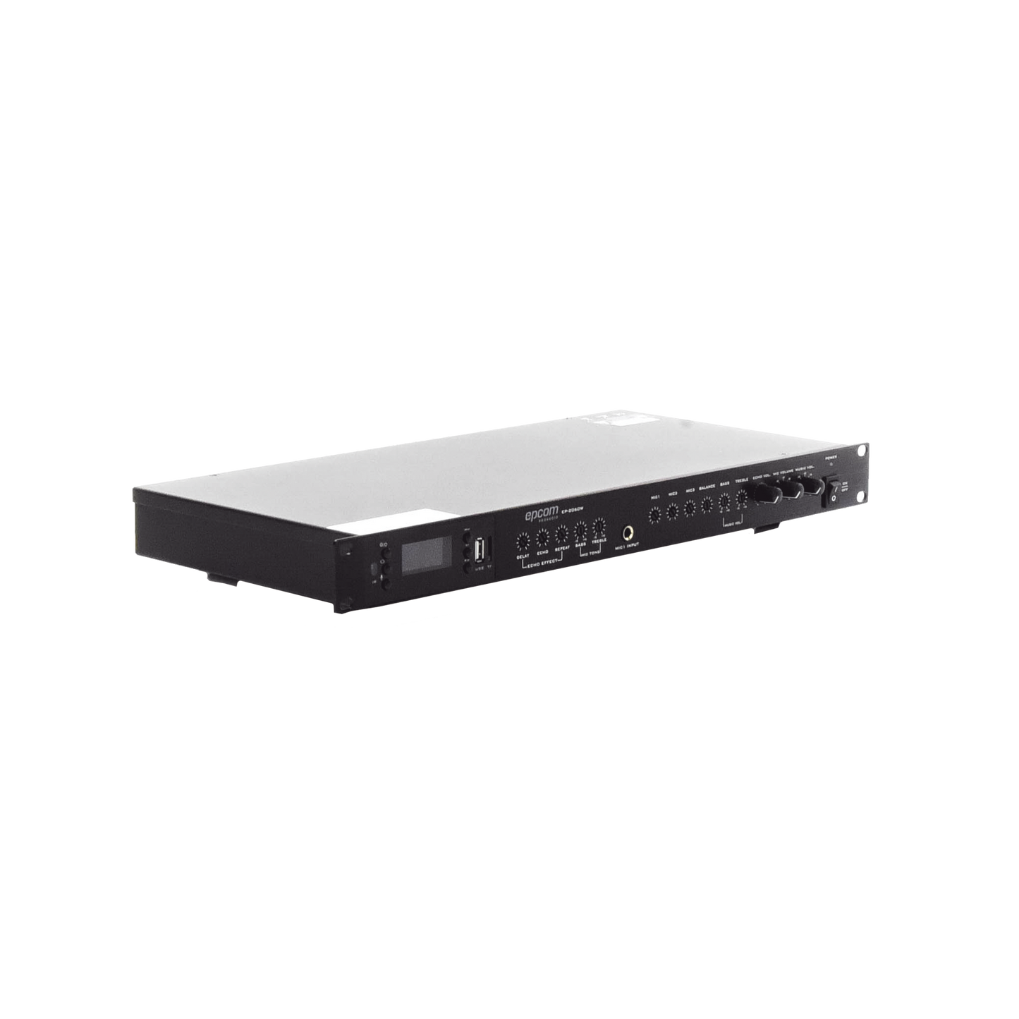 Amplificador de Audio | 2 x 60W | Baja Impedancia 4 - 8Ω | Reproductor Bluetooth, USB, SD | Efectos Integrados Delay, Echo, Repeat EPCOM PROAUDIO - Imagen 5