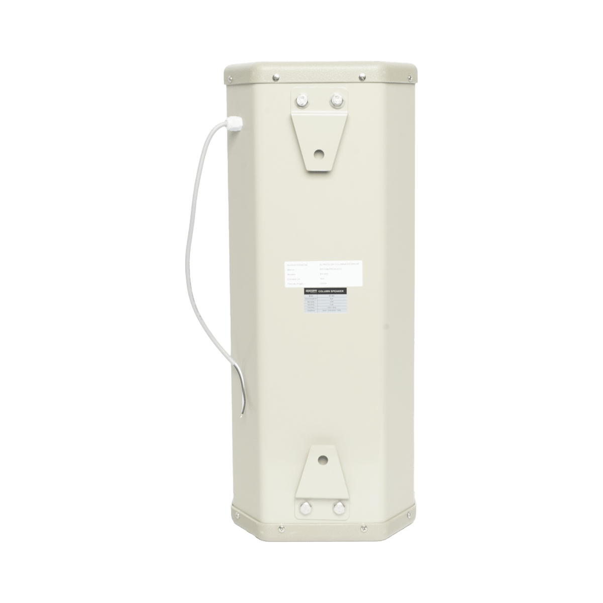 Equipos de AudioEPCOM PROAUDIOEP902Altavoz Columna Exterior 30W - 60W IP66 Metálico EPCOM PROAUDIO EP902 - SILYMX
