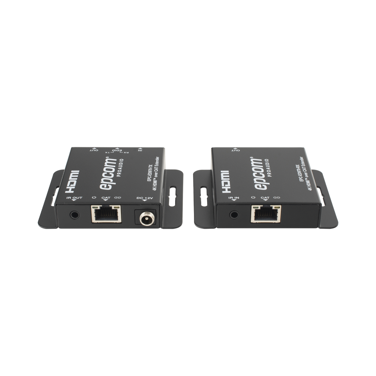 Extensor HDMI / 4K 30 Hz a 40 m (131.2 ft) / 1080p a 70 m (229.7 ft) / Cat5e/Cat6 / PoC / HDMI Loop / IR Bidireccional EPCOM PROAUDIO - Imagen 1