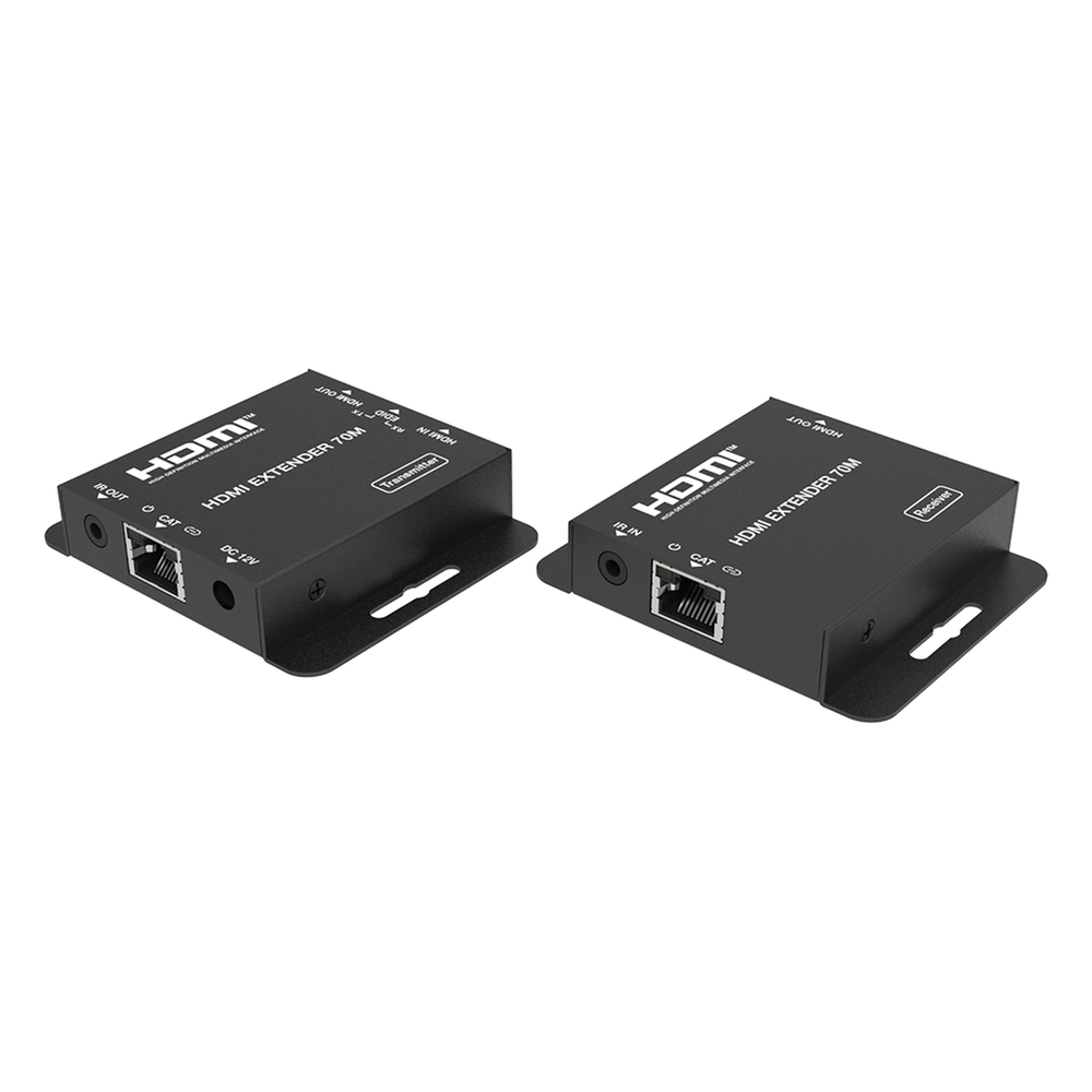 Extensor HDMI / 4K 30 Hz a 40 m (131.2 ft) / 1080p a 70 m (229.7 ft) / Cat5e/Cat6 / PoC / HDMI Loop / IR Bidireccional EPCOM PROAUDIO - Imagen 2