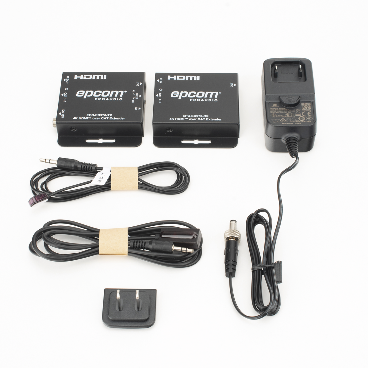 Extensor HDMI / 4K 30 Hz a 40 m (131.2 ft) / 1080p a 70 m (229.7 ft) / Cat5e/Cat6 / PoC / HDMI Loop / IR Bidireccional EPCOM PROAUDIO - Imagen 5
