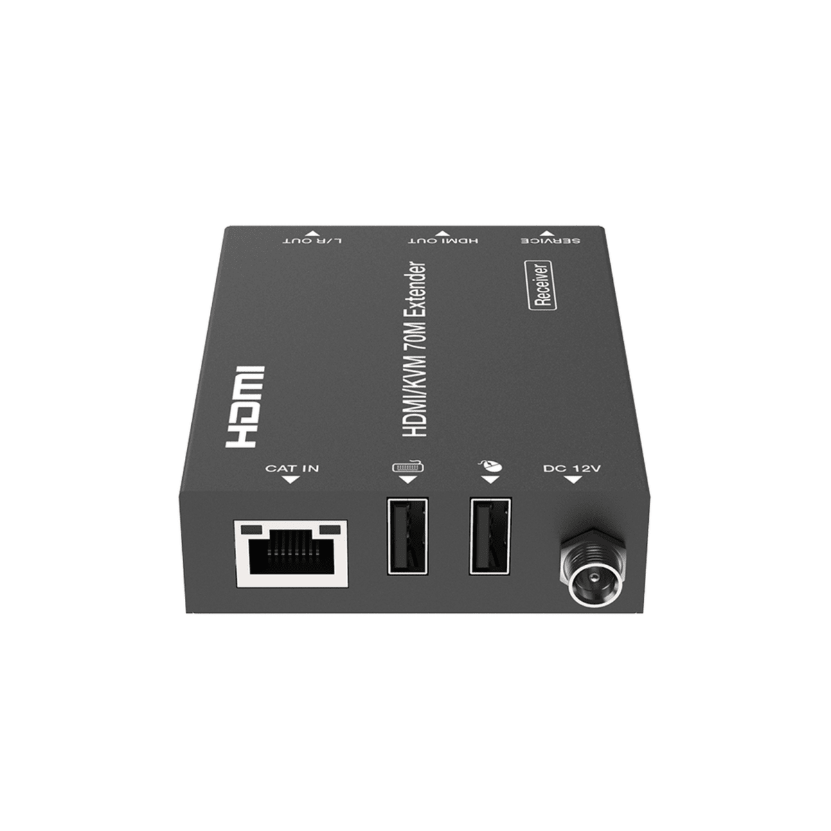 Kits Extensores, Convertidores , Divisores, HDMI, VGA, DVIEPCOM PROAUDIOEPC-EDB70KKit Extensor HDMI KVM 70m 4K 60Hz PoC Audio HDCP 2.2 EPCOM PROAUDIO EPC - EDB70K - SILYMX