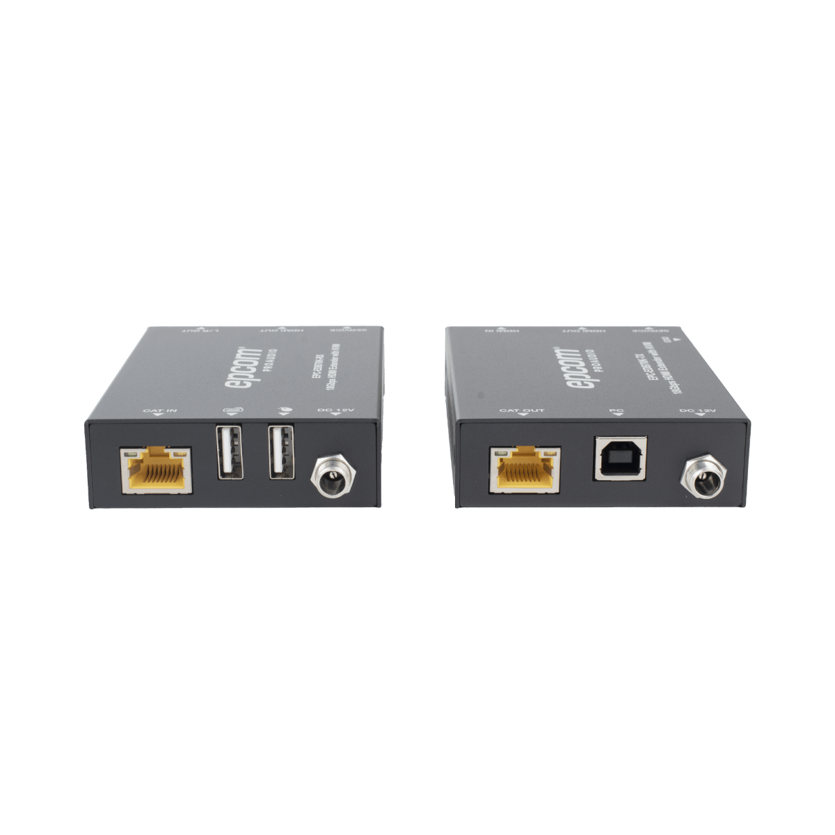 Kits Extensores, Convertidores , Divisores, HDMI, VGA, DVIEPCOM PROAUDIOEPC-EDB70KKit Extensor HDMI KVM 70m 4K 60Hz PoC Audio HDCP 2.2 EPCOM PROAUDIO EPC - EDB70K - SILYMX