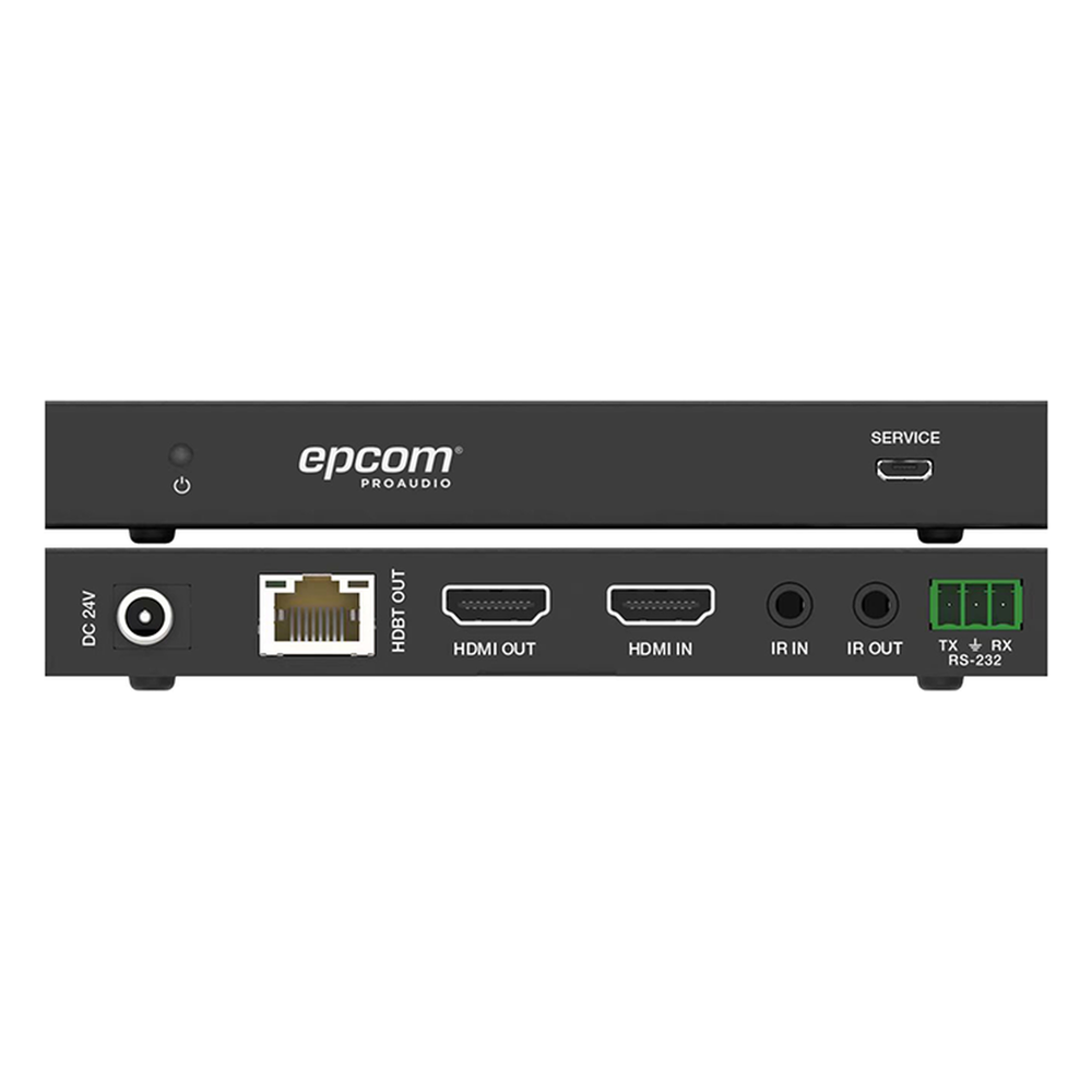 Extensor HDMI / 4K2K@60Hz / HDR 4:4:4 / HDBaseT / 120m-150m / Audio L/R / HDCP 2.2 / IR Bidireccional EPCOM PROAUDIO - Imagen 3