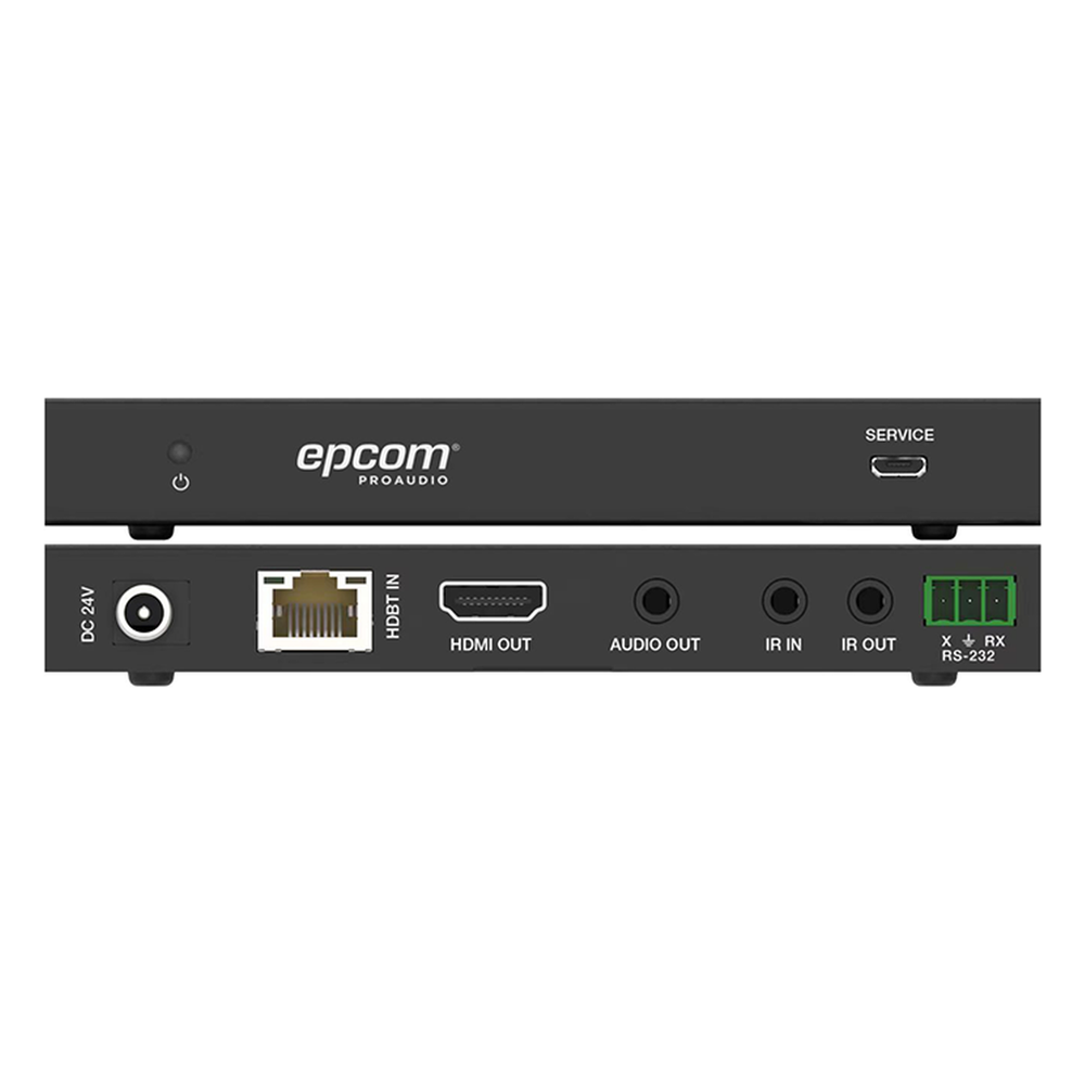 Extensor HDMI / 4K2K@60Hz / HDR 4:4:4 / HDBaseT / 120m-150m / Audio L/R / HDCP 2.2 / IR Bidireccional EPCOM PROAUDIO - Imagen 4