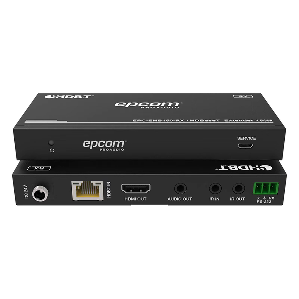 Extensor HDMI / 4K2K@60Hz / HDR 4:4:4 / HDBaseT / 120m-150m / Audio L/R / HDCP 2.2 / IR Bidireccional EPCOM PROAUDIO - Imagen 6