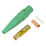 Conector Camlock / 400 A / 600 V AC / Hembra / Verde / 50-95 mm² / Termoplástico resistente al calor EPCOM PROAUDIO - Imagen 1