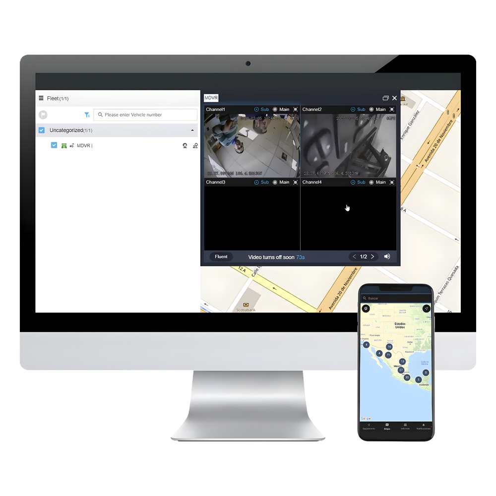 Plataforma Cloud Rastreo GPS y Video Móvil IoT Licencia Anual 365 Días Respaldo 2,000+ Modelos EPCOM EPCOMGPSANUAL - Imagen 1