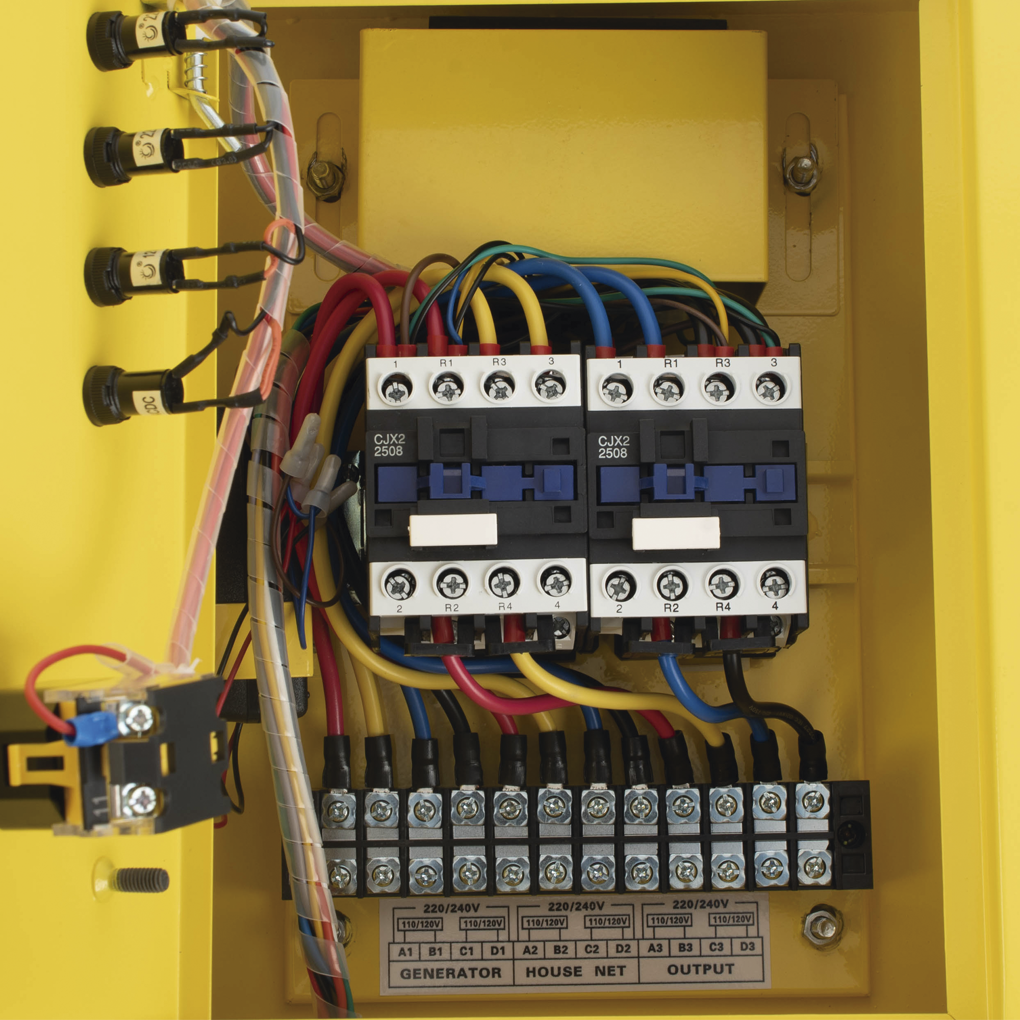 Generador a Gasolina con Encendido Automático con fallo a CFE 6.5KW Jaula con Ruedas para Fácil Traslado EPGEN7000ATS EPCOM POWERLINE - Imagen 3