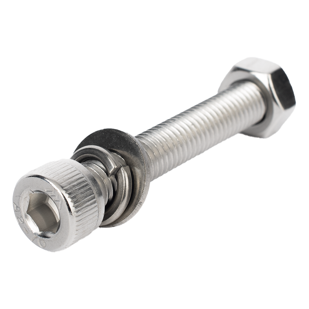 Tornillo Acero Inoxidable M8 x 55 mm Montaje Fotovoltaico Anticorrosivo EPCOM EPL-BOLTS-55 - Imagen 2