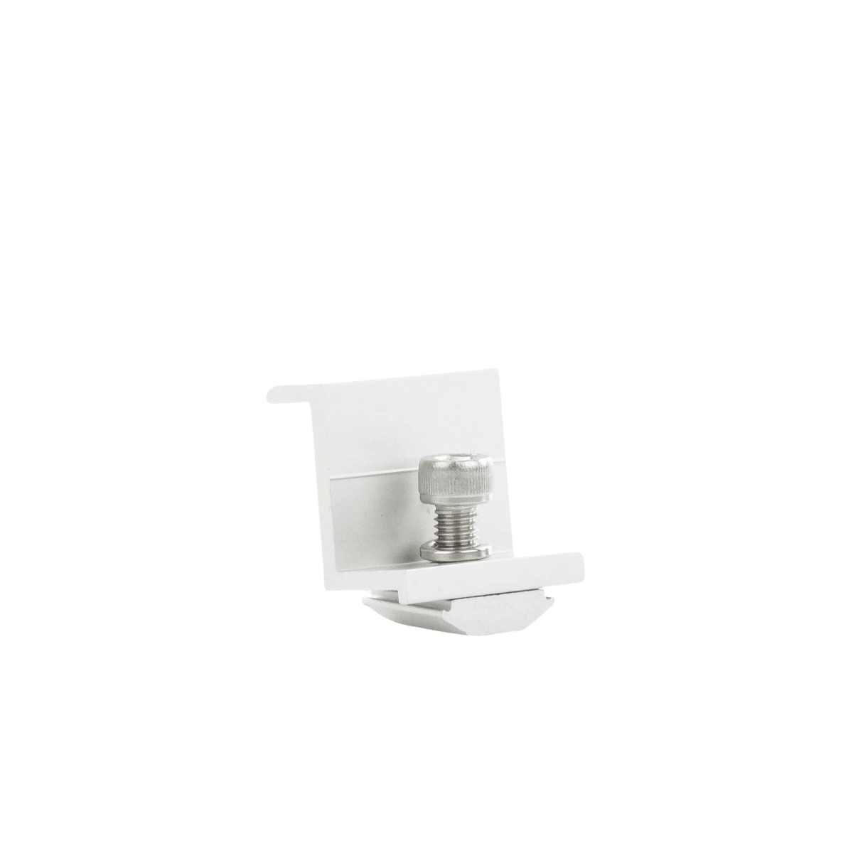 Montajes para Paneles SolaresEPCOM POWERLINEEPL-ECN2-35RSujetador Final 35mm Montaje Paneles Solares Riel 5 y 8 Aluminio Anodizado EPCOM POWERLINE EPL - ECN2 - 35R - SILYMX