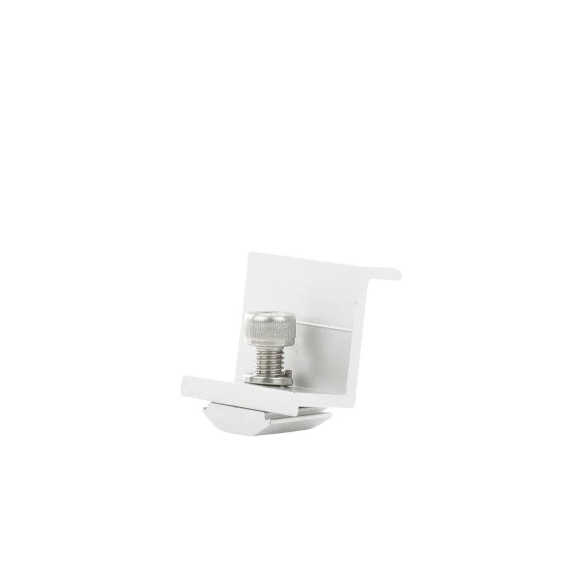 Montajes para Paneles SolaresEPCOM POWERLINEEPL-ECN2-35RSujetador Final 35mm Montaje Paneles Solares Riel 5 y 8 Aluminio Anodizado EPCOM POWERLINE EPL - ECN2 - 35R - SILYMX