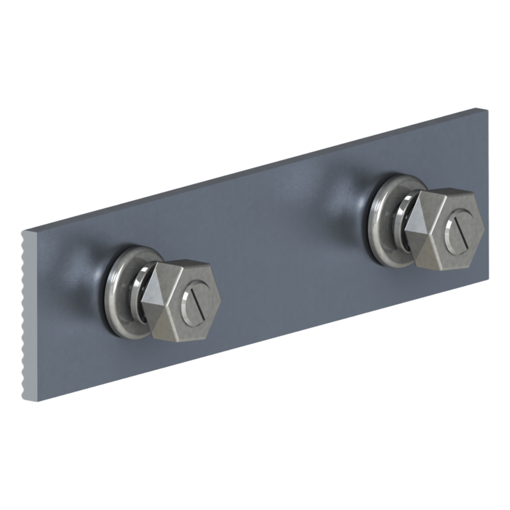 Conector de Empalme Aluminio Anodizado Riel 21 Diseño Compacto EPCOM POWERLINE EPL-SCNT-01-AL - Imagen 1