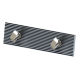Conector de Empalme Aluminio Anodizado Riel 21 Diseño Compacto EPCOM POWERLINE EPL-SCNT-01-AL - Imagen 2