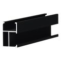 Riel de Montaje Fotovoltaico Aluminio Anodizado Negro 2700mm (8.9ft) EPCOM POWERLINE EPL-SR8-2700BLK