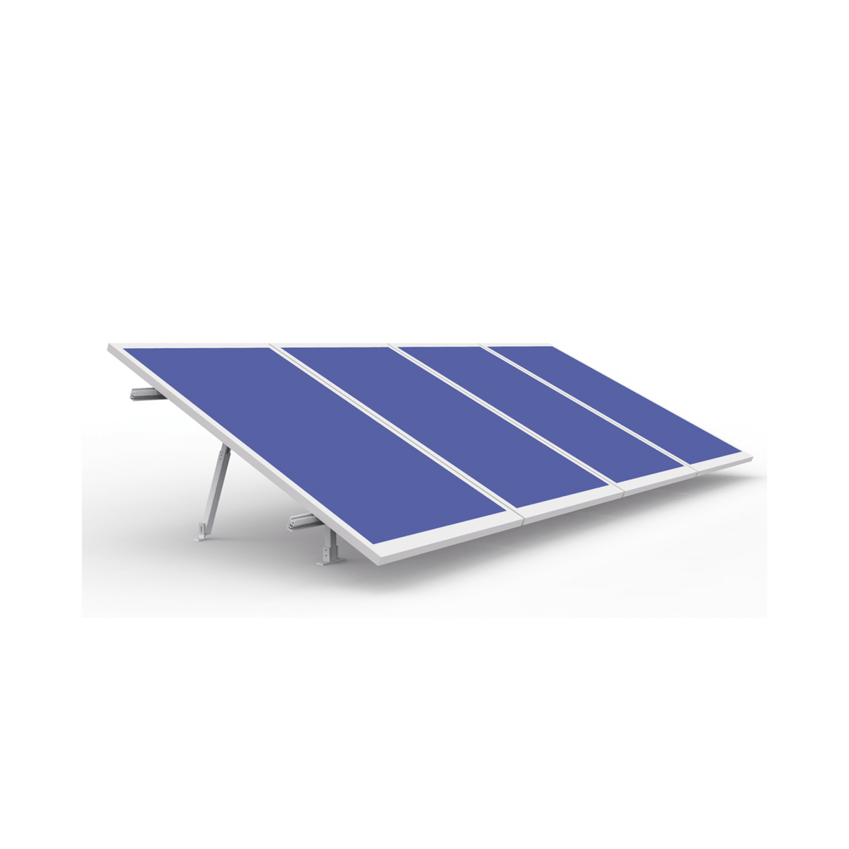 Montaje para Panel Solar Riel 4400mm Aluminio Anodizado Módulos 40mm Viento 162km/h EPCOM POWERLINE EPLAM011X4XL - Imagen 3