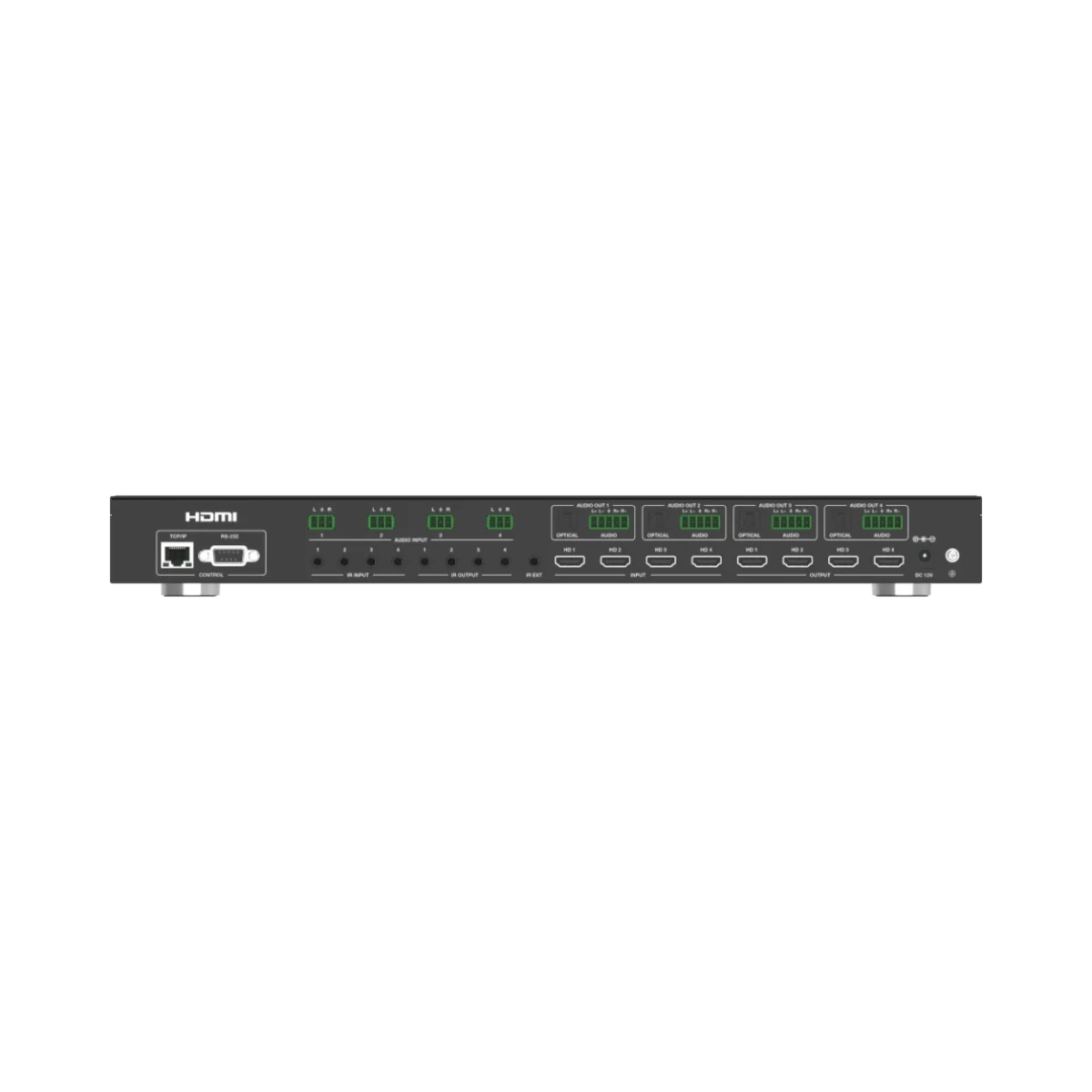 Kits Extensores, Convertidores , Divisores, HDMI, VGA, DVIEPCOM PROAUDIOEPPMXB44VWSwitch Matrix 4x4 HDMI 2.0 4K@60Hz 18Gbps Control TCP/IP RS - 232 EPCOM PROAUDIO EPPMXB44VW - SILYMX