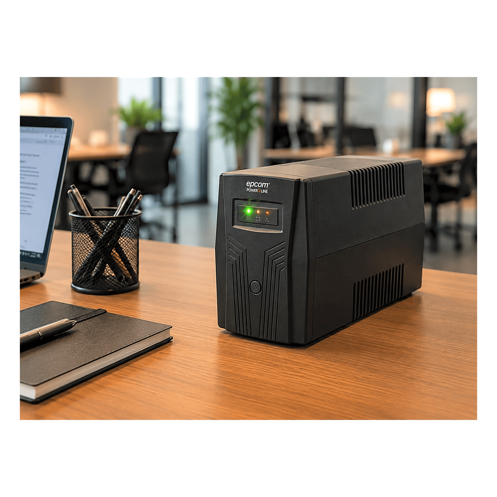 UPS Línea Interactiva / 1,000 VA / 600 W / 120 Vca / 6 Tomas NEMA 5-15R / AVR / 320 Joules EPCOM POWERLINE - Imagen 4