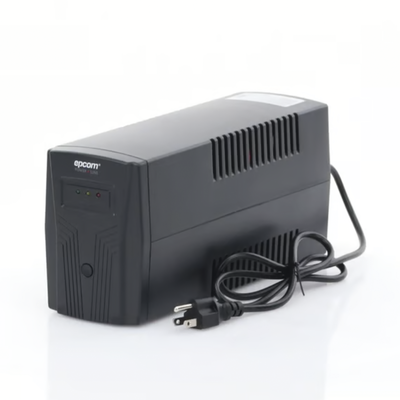 UPS de 850VA/510W / Topología Línea Interactiva / Entrada y Salida 120Vca / Regulador de Voltaje AVR 80-150Vca /Clavija NEMA 5-15P/ 4 Tomas NEMA 5-15R EPCOM POWERLINE - Imagen 2