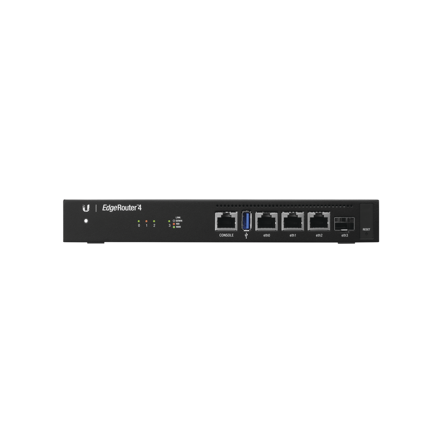 EdgeRouter 4, con 3 puertos 10/100/1000 Mbps + 1 puerto SFP, con funciones avanzadas de ruteo UBIQUITI NETWORKS - Imagen 1