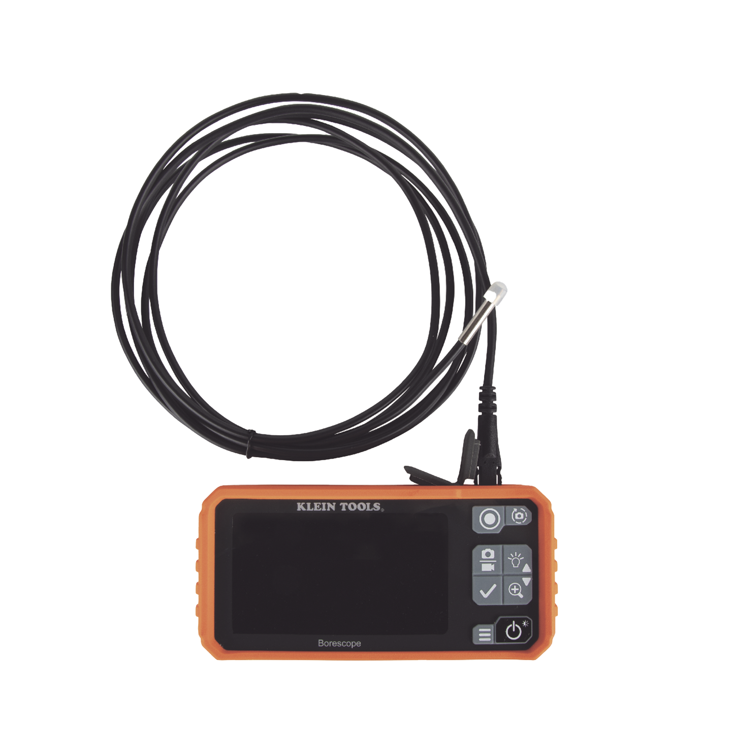 Cámara Boroscopio de Inspección 5.5mm 720p USB-C, LCD 4.3" Color, Cuello de Cisne Nylon de 10' (3m) con Imán, Espejo, 6 LED´s. Batería Io-Li Recargable. Ideal en Electricidad, HVAC, Plomería y Aviación KLEIN TOOLS - Imagen 3
