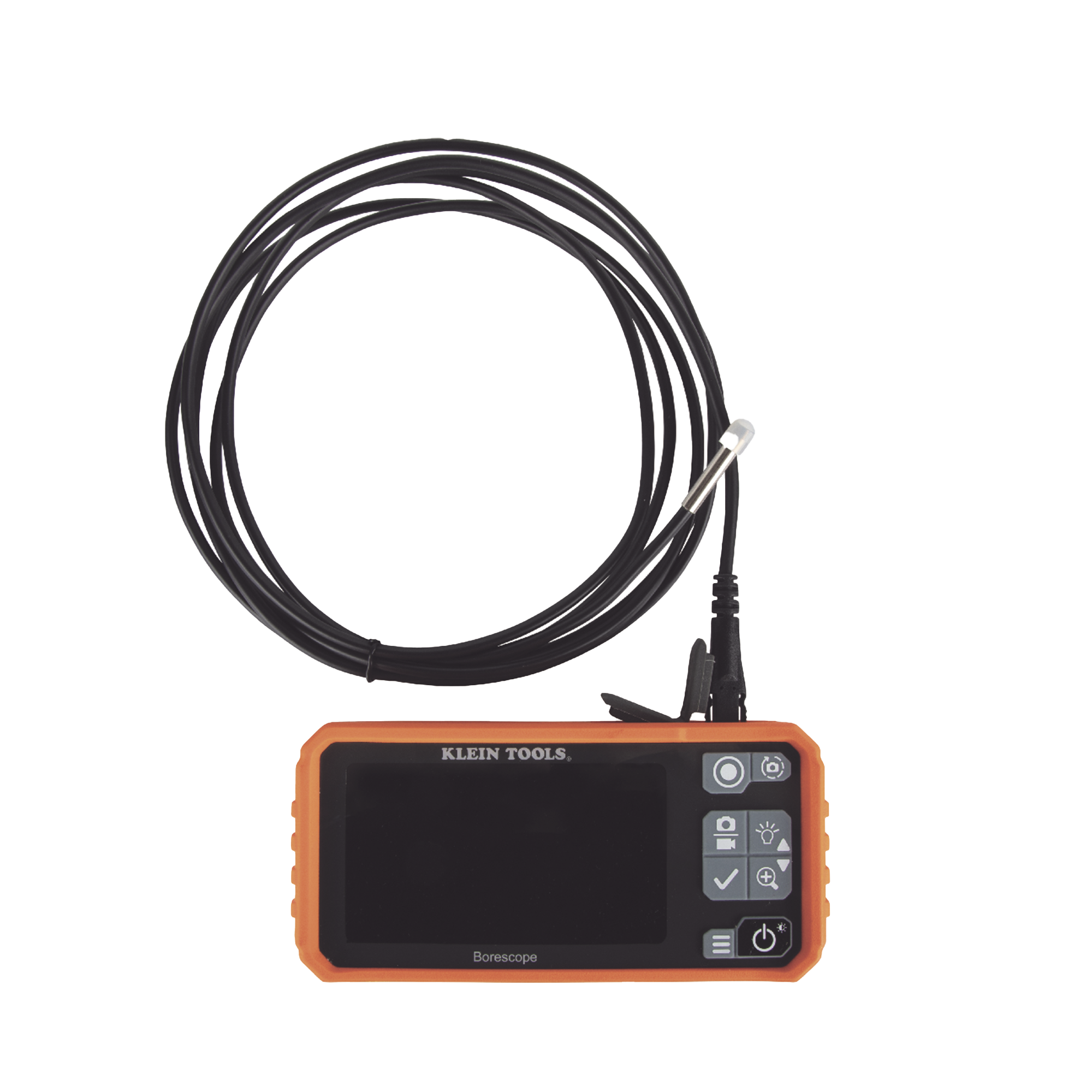 Cámara Boroscopio de Inspección 5.5mm 720p USB-C, LCD 4.3" Color, Cuello de Cisne Nylon de 10' (3m) con Imán, Espejo, 6 LED´s. Batería Io-Li Recargable. Ideal en Electricidad, HVAC, Plomería y Aviación KLEIN TOOLS - Imagen 3