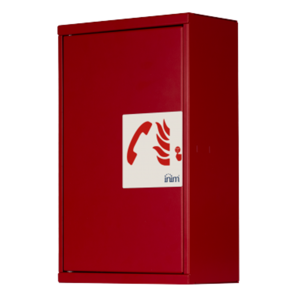 Dispositivo Telefónico de Emergencia / Grado de Seguridad 3 / IP30 / 32 Teléfonos por Línea / Carcasa Metálica Rojo RAL3001 INIM ELECTRONICS - Imagen 1