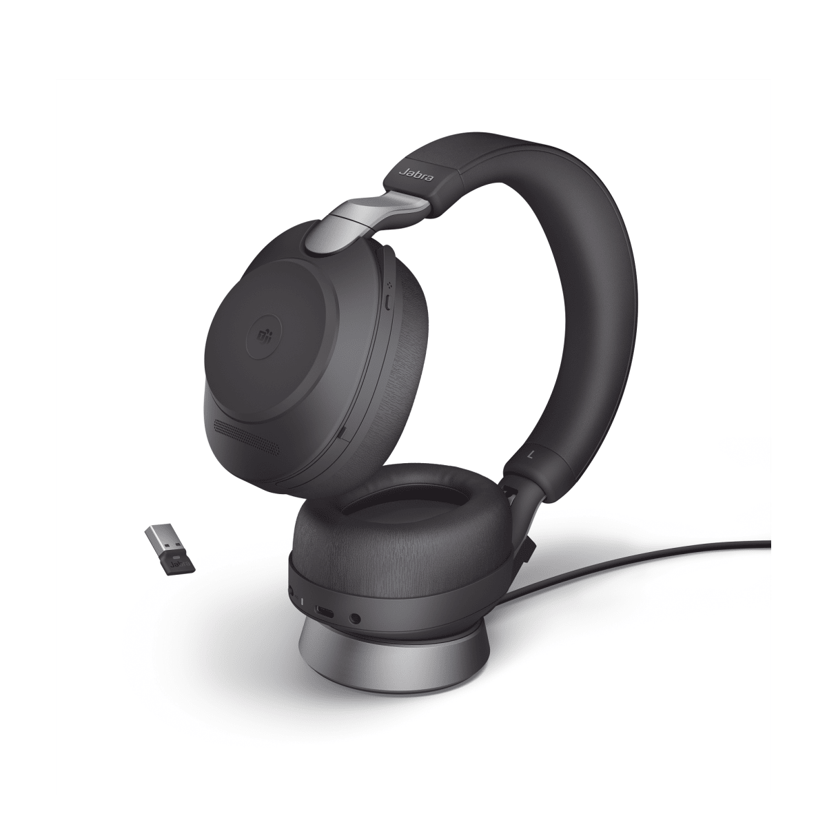 AuricularesJABRAEVOLVE2-85-MS-BK-AAudífonos Jabra Evolve2 85 Estéreo MS Cancelación Ruido Activa USB - A Busylight EVOLVE2 - 85 - MS - BK - A - SILYMX