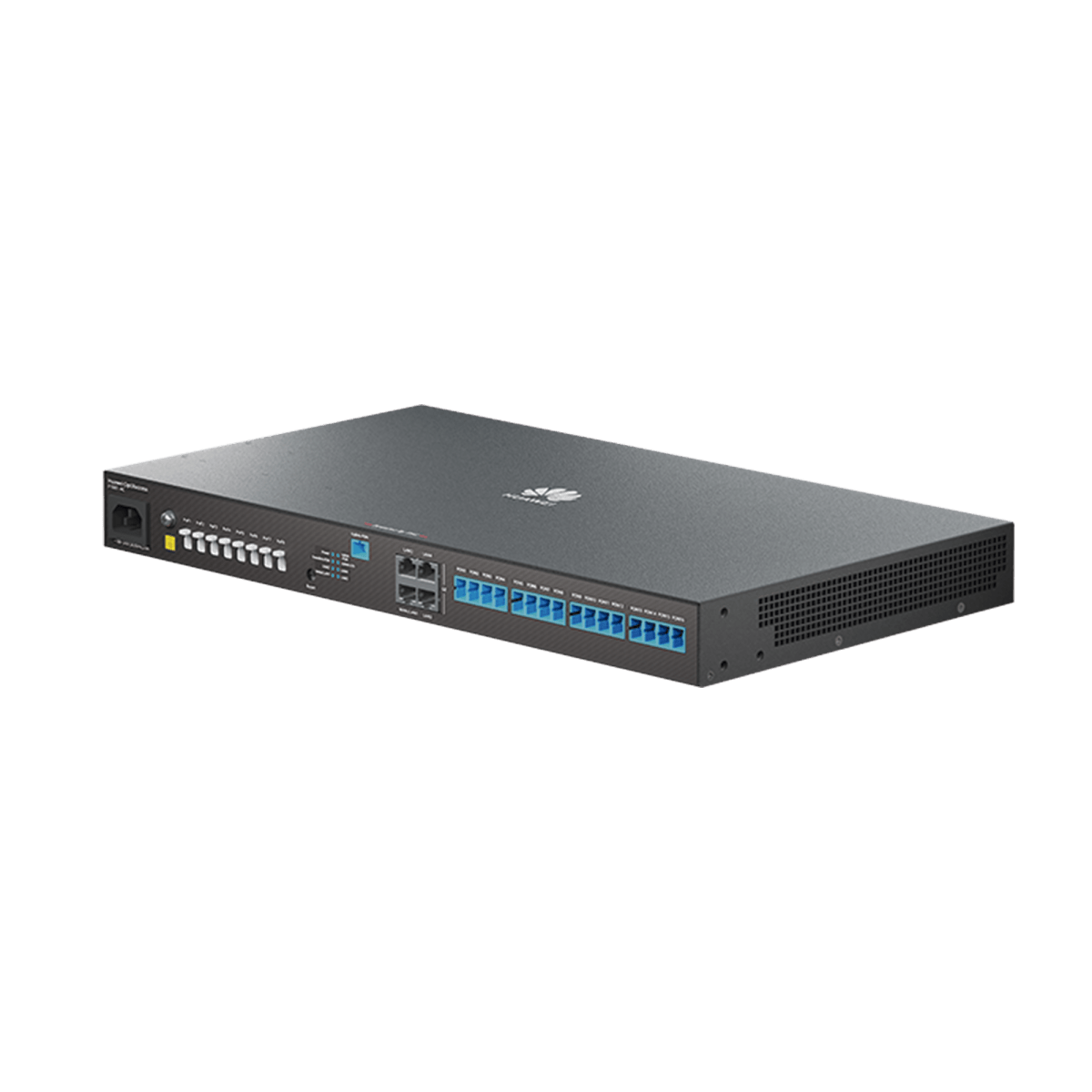 OLT ONT ONUHUAWEIF1001-ACGateway Óptico MiniFTTO 4GE 1 XGPON 16 GPON 8 PoF VPN Firewall Nube Huawei F1001 - AC - SILYMX