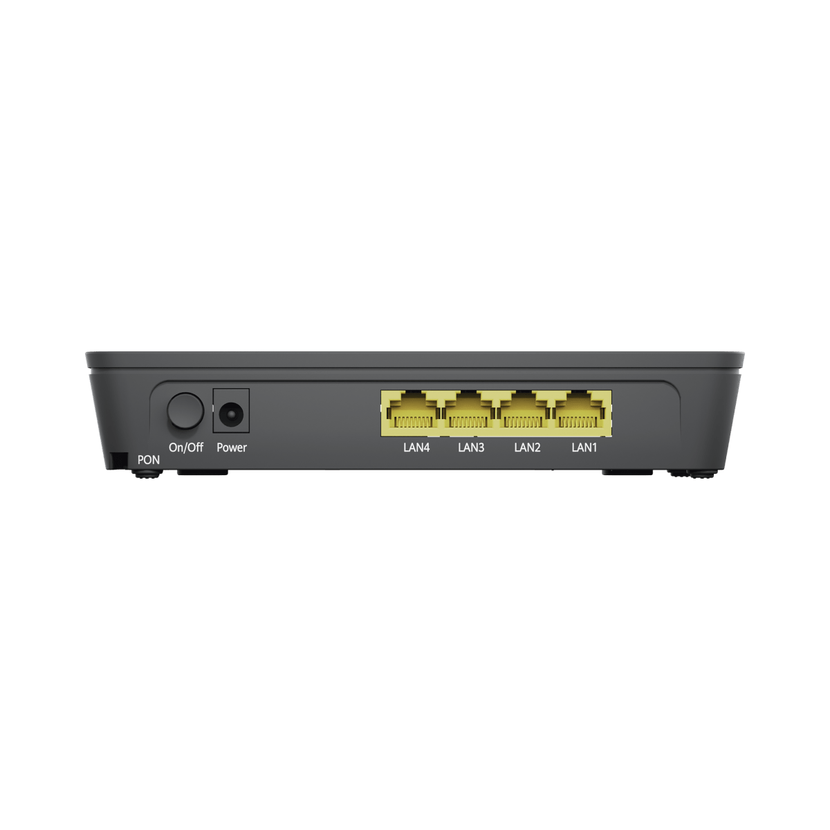 OLT ONT ONUHUAWEIF100D-4GONU Switch Gigabit MiniFTTO 4 Puertos 10/100/1000Mbps PON SC/UPC 2.488Gbps Administración Nube Huawei F100D - 4G - SILYMX