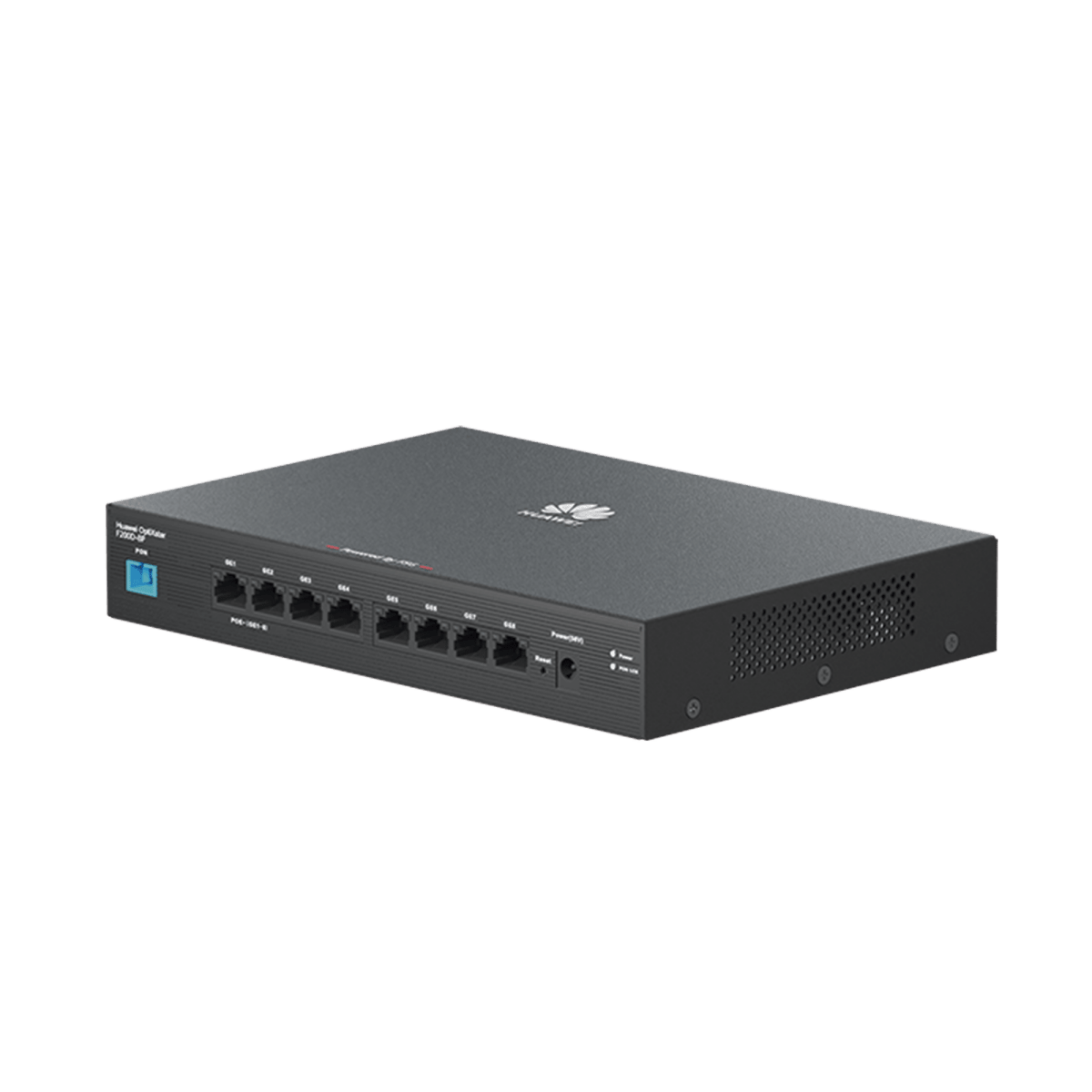 OLT ONT ONUHUAWEIF200D-8PONU Switch Gigabit PoE 8 Puertos 120W Downstream 2.488 Gbps Cloud HUAWEI F200D - 8P - SILYMX