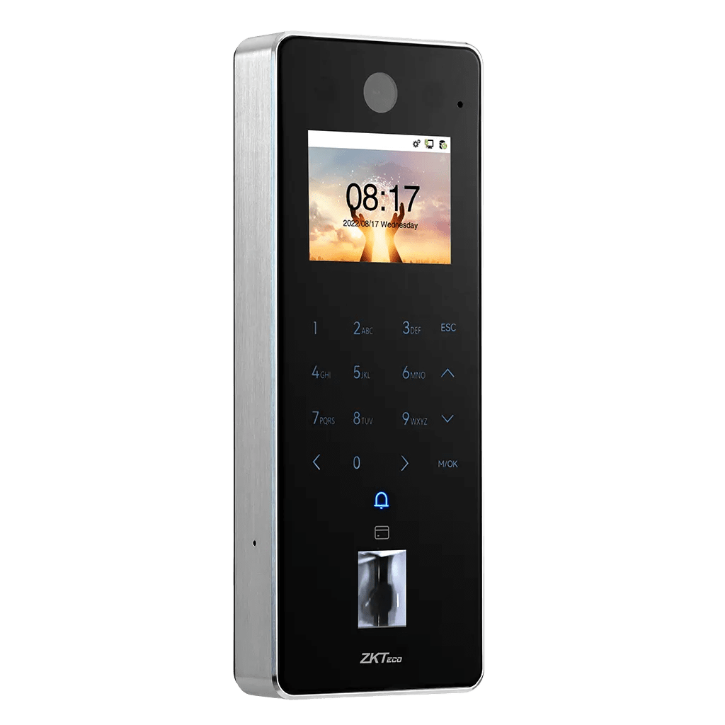 ZKTECO F35 - Control de Acceso o Asistencia con Huella Digital BioID+ (10,000), Tarjeta ID 125 kHz (10,000), Registro de 500,000 Eventos, Conexión Ethernet y WiFi / IP65 - Imagen 2