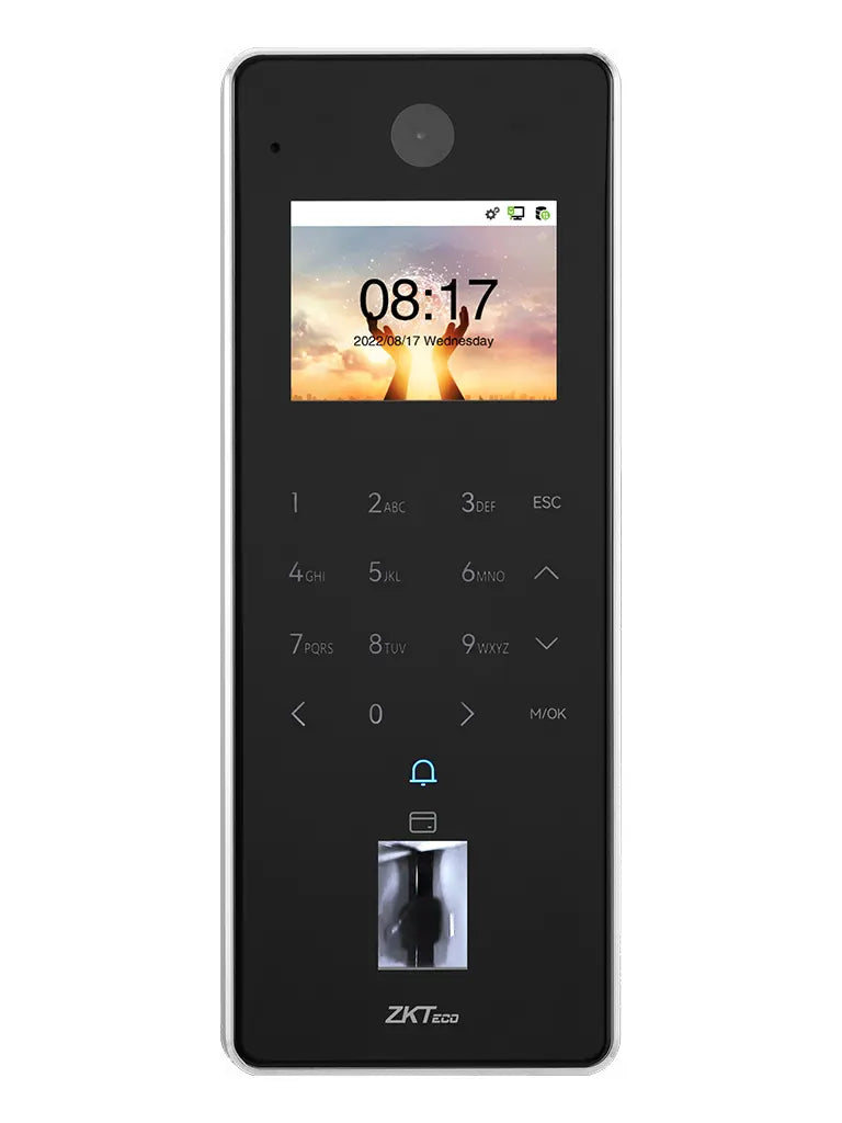 ZKTECO F35 - Control de Acceso o Asistencia con Huella Digital BioID+ (10,000), Tarjeta ID 125 kHz (10,000), Registro de 500,000 Eventos, Conexión Ethernet y WiFi / IP65 - Imagen 5