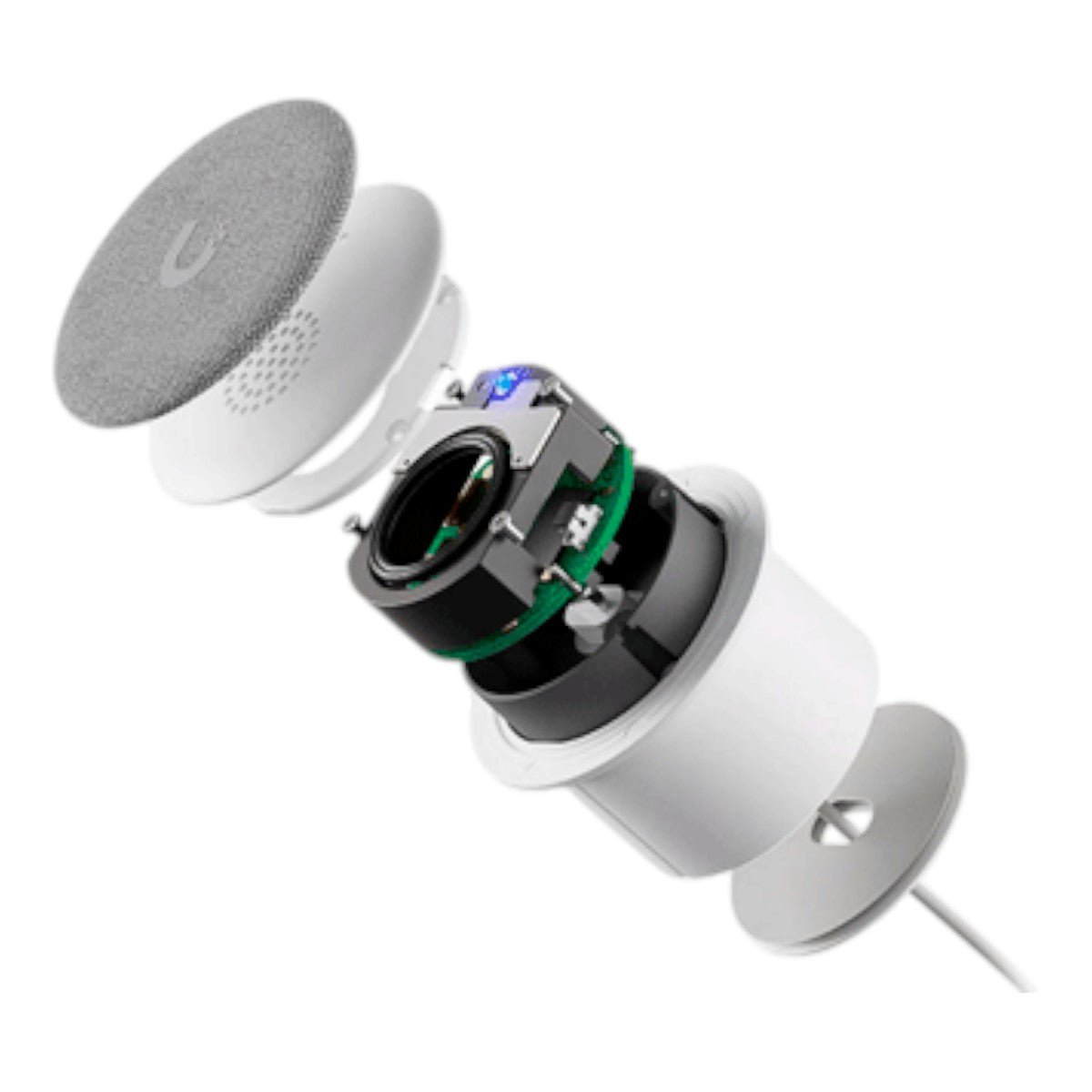Bocina con microfono integrado Audio bidireccional para UVC-AI-Theta AI-Theta-Hub USB tipo C  UVC-AI-THETA-AUDIO - SILYMX