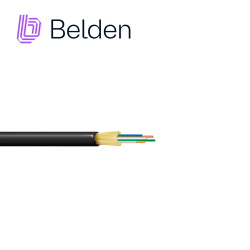 FIBRA OPTICA BELDEN FDSD006R9 / INTERIOR/EXTERIOR / NEGRO / OS2 / 6 HILOS / FORRO PVC / OFNR / BOBINA / 3,280 PIES 1,000 METROS - Imagen 2