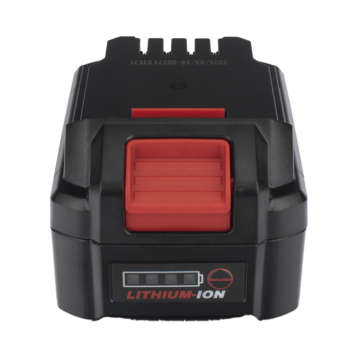 Batería de Litio 20V 4.0Ah / Indicador LED de Carga / Diseño Deslizable / Compatible con Herramientas DONGCHENG 20V - Imagen 1