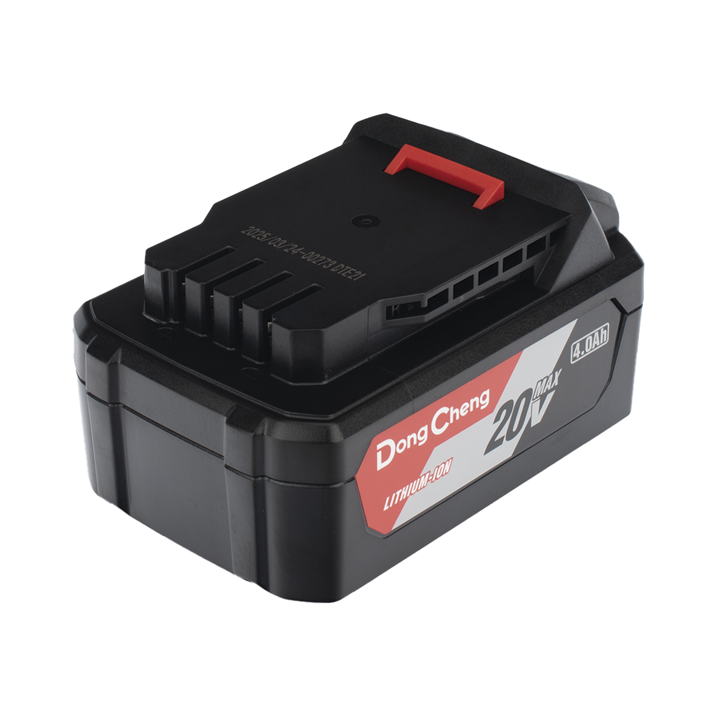 Batería de Litio 20V 4.0Ah / Indicador LED de Carga / Diseño Deslizable / Compatible con Herramientas DONGCHENG 20V - Imagen 2