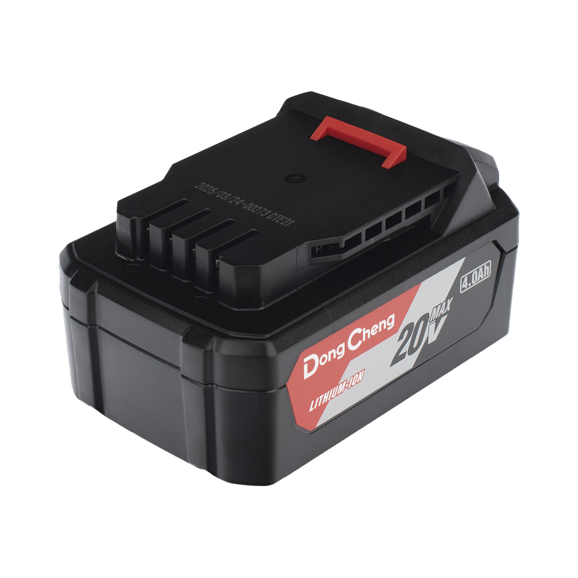 Batería de Litio 20V 4.0Ah / Indicador LED de Carga / Diseño Deslizable / Compatible con Herramientas DONGCHENG 20V - Imagen 2
