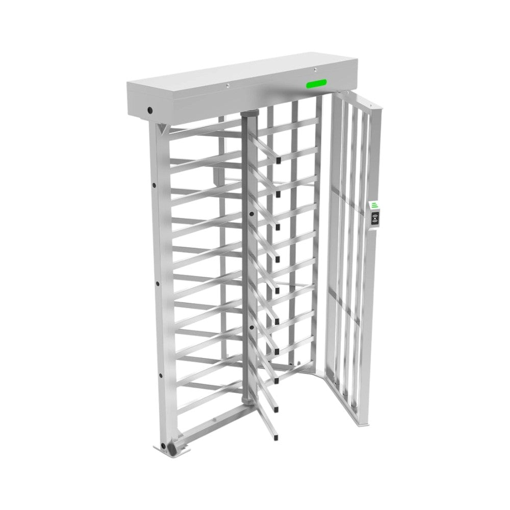ZKTECO FHT3300 - Torniquete modular de Altura Completa, Acero Inoxidable SUS304, IP54, Compatible con 110 / 220 Vca, 3 Barras de Giro, Alta Durabilidad (1 Millón de Ciclos), Capacidad de 20 Personas por Minuto - Imagen 1