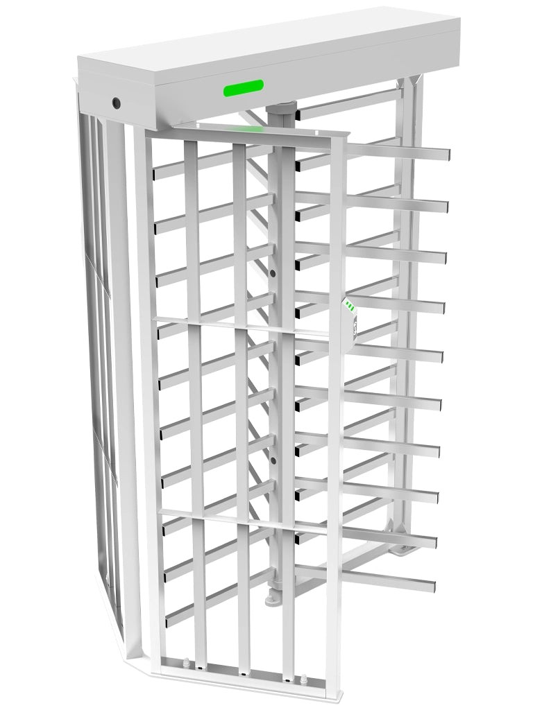 ZKTECO FHT3300 - Torniquete modular de Altura Completa, Acero Inoxidable SUS304, IP54, Compatible con 110 / 220 Vca, 3 Barras de Giro, Alta Durabilidad (1 Millón de Ciclos), Capacidad de 20 Personas por Minuto - Imagen 3