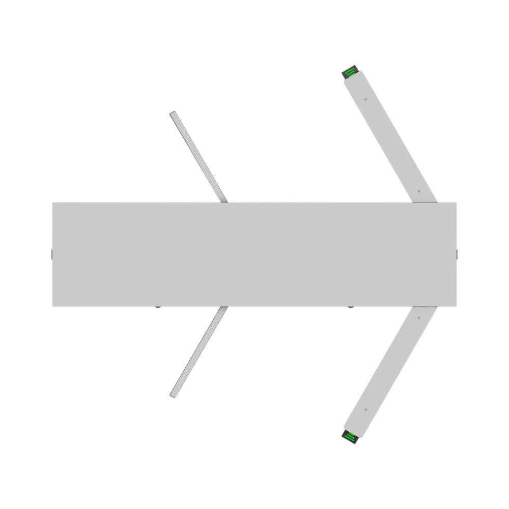 ZKTECO FHT3300 - Torniquete modular de Altura Completa, Acero Inoxidable SUS304, IP54, Compatible con 110 / 220 Vca, 3 Barras de Giro, Alta Durabilidad (1 Millón de Ciclos), Capacidad de 20 Personas por Minuto - Imagen 5