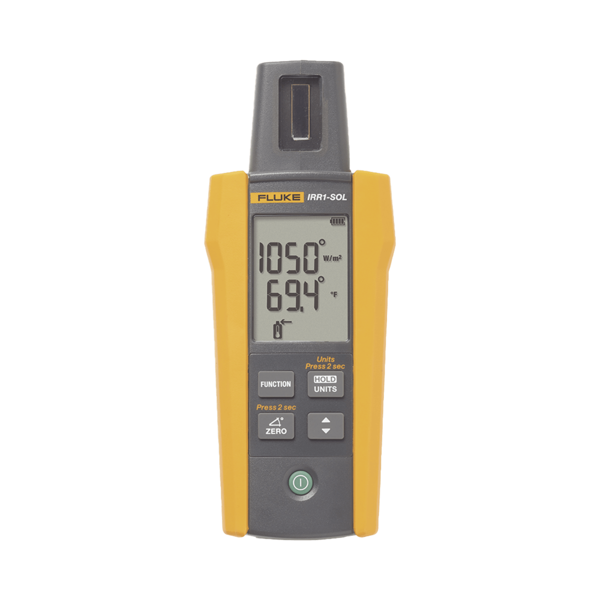 HerramientasFLUKEFLK-IRR1-SOLMedidor de Radiación Solar 1400 W/m² Sistemas Fotovoltaicos Certificado NIST Fluke FLK - IRR1 - SOL - SILYMX