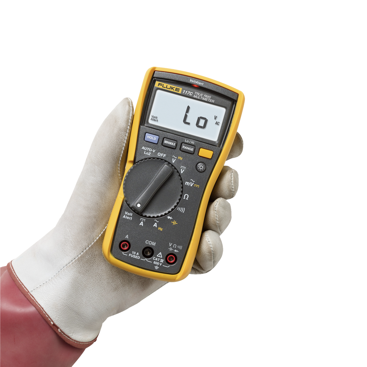 Multímetro Digital para Electricista, con Detector de Voltaje sin Contacto, Uso con Voltaje Máximo de 600 V, Pantalla LED Retroiluminada FLUKE - Imagen 3