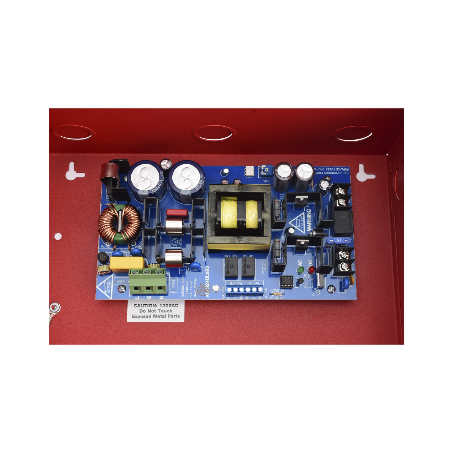 Fuente De Poder / Cargador De 24 Vcd A 10A Gabinete Color Rojo #N/A - Imagen 5