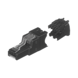 Plug RJ45 UTP Instalación Recta Terminación en Campo Certificable Compatible con Cat5e Cat6 y Cat6A Color Negro PANDUIT - Imagen 3