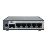 Router MikroTik hEX S E60IUGS con 5 Puertos Gigabit y SFP 2.5 G | PoE-In/Out | RouterOS v7