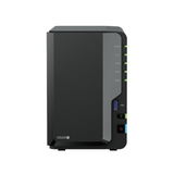 NAS DiskStation DS225+ 2 Bahías Intel Celeron J4125 2 GB DDR4 Hasta 40 TB Puertos 1GbE y 2.5GbE USB 3.2 Gen 1 Compatible con RAID Synology DSM DS225PLUS - SILYMX