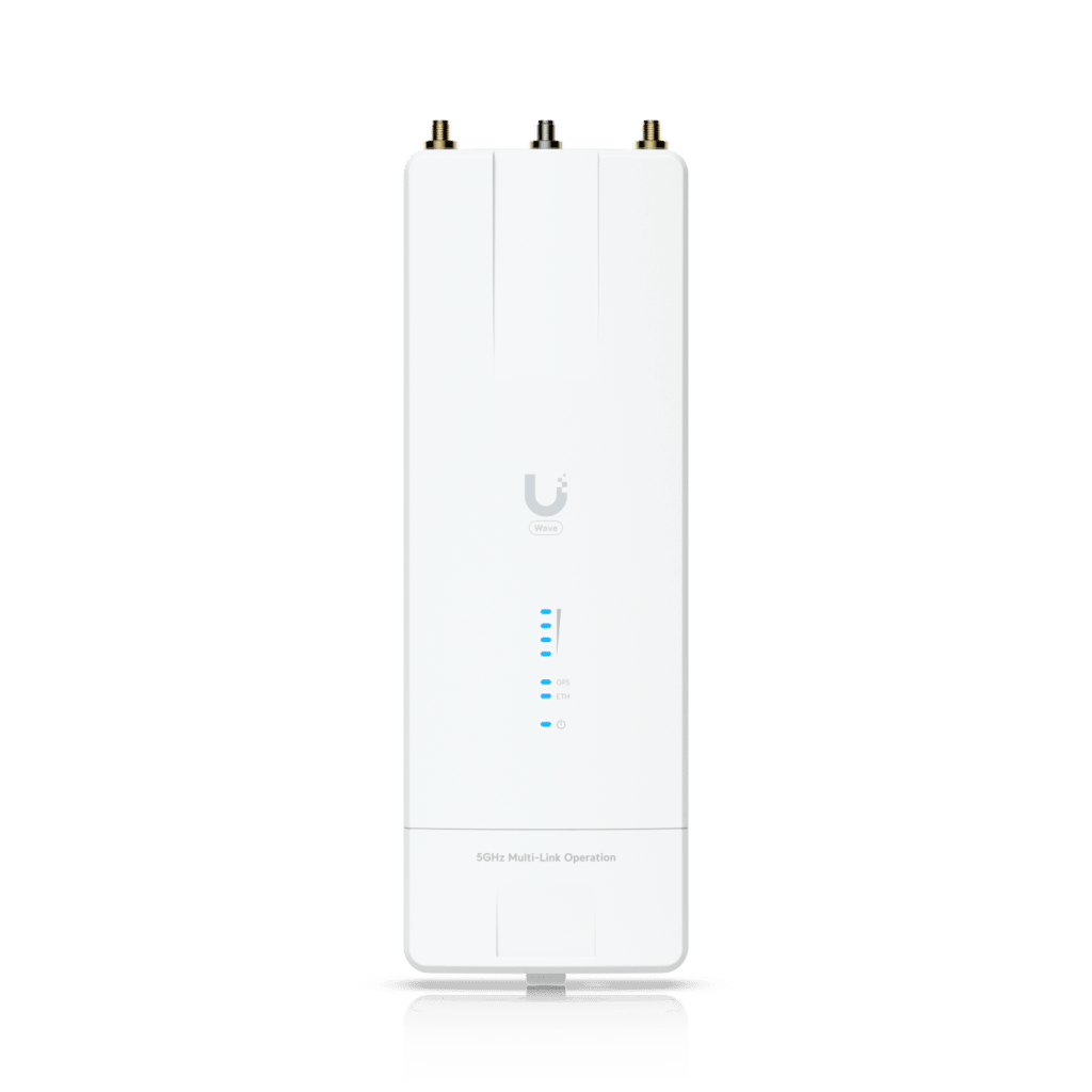 RedesUBIQUITIWAVE-MLO5Radio WiFi 7 Punto a Punto 5 GHz con MLO, 5 Gbps, Puerto 10GbE y Alcance de Hasta 100 km Ubiquiti WAVE - MLO5 | - SILYMX